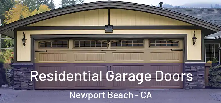  Residential Garage Doors Newport Beach - CA