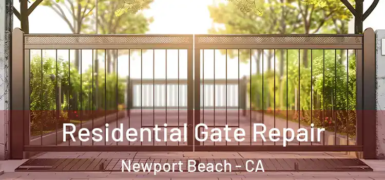 Residential Gate Repair Newport Beach - CA